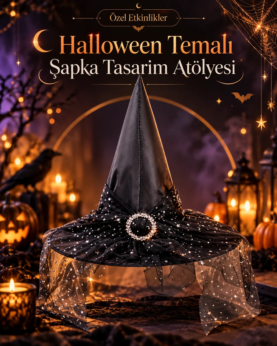 Halloween Şapka Tasarım Atölyesi 🎃